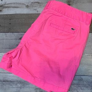 Vineyard Vines Neon Pink Shorts